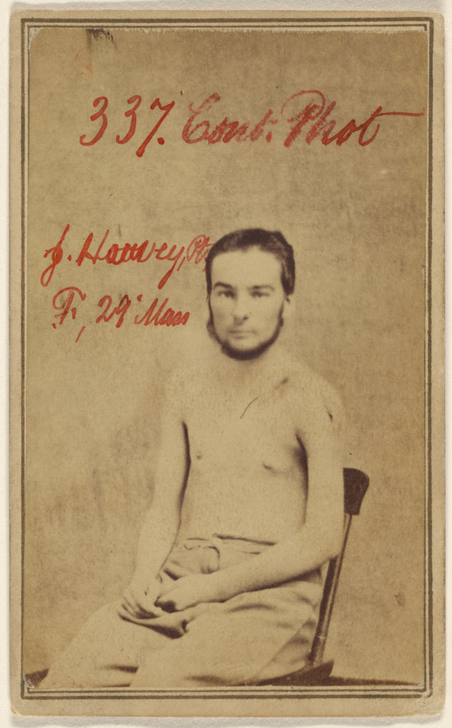 William H. BellAttributed to:[John Harvey, Civil War victim], Poster Print Wall Art