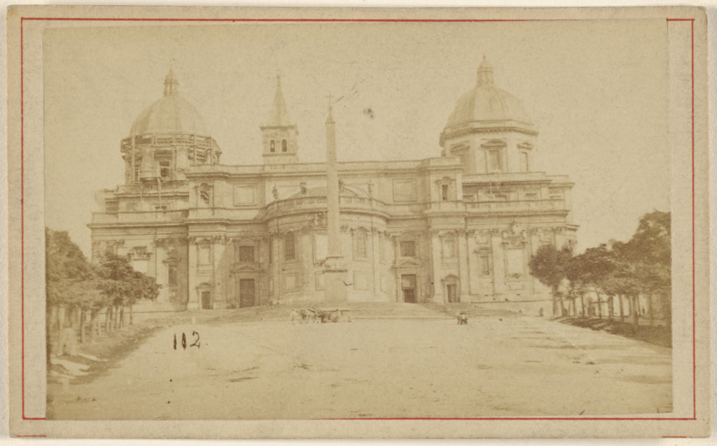 Unknown:S. Maria Maggiore [Rear View], Poster Print Wall Art