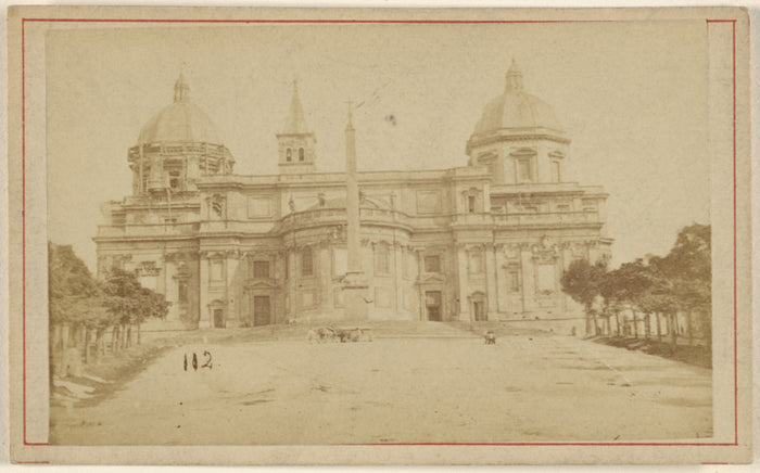Unknown:S. Maria Maggiore [Rear View],16x12