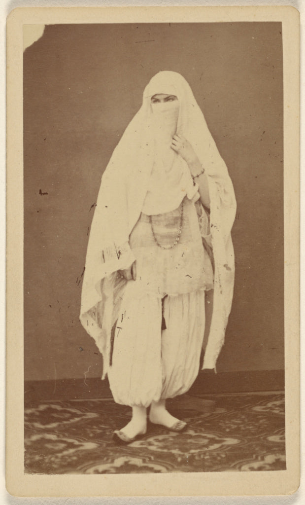 Unknown:Mauresque du (---illeg.) [Moorish woman], Poster Print Wall Art