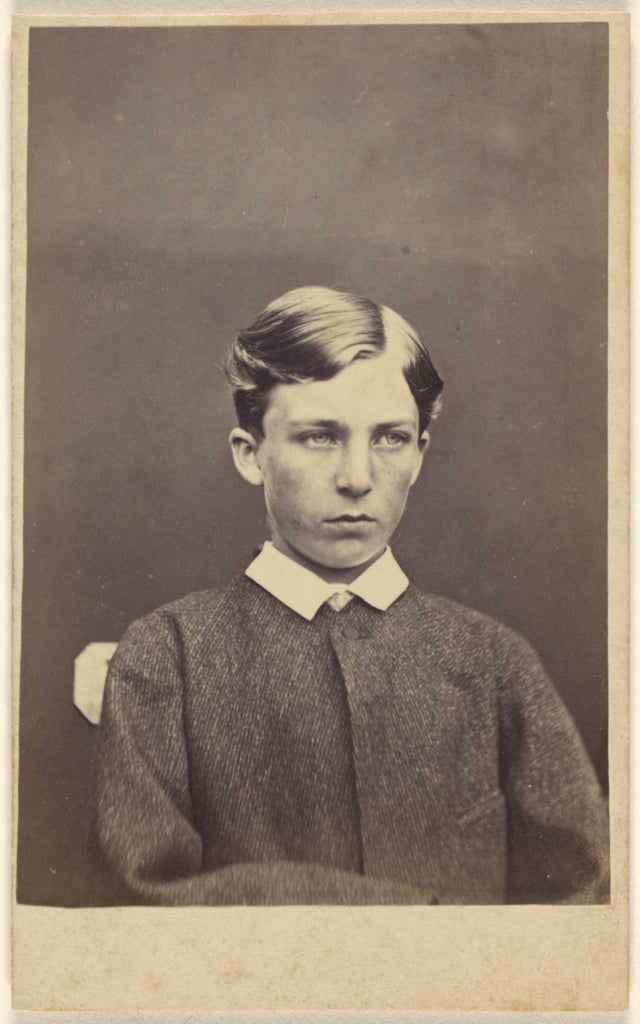 Unknown:[Unidentified boy, seated],16x12"(A3)Poster