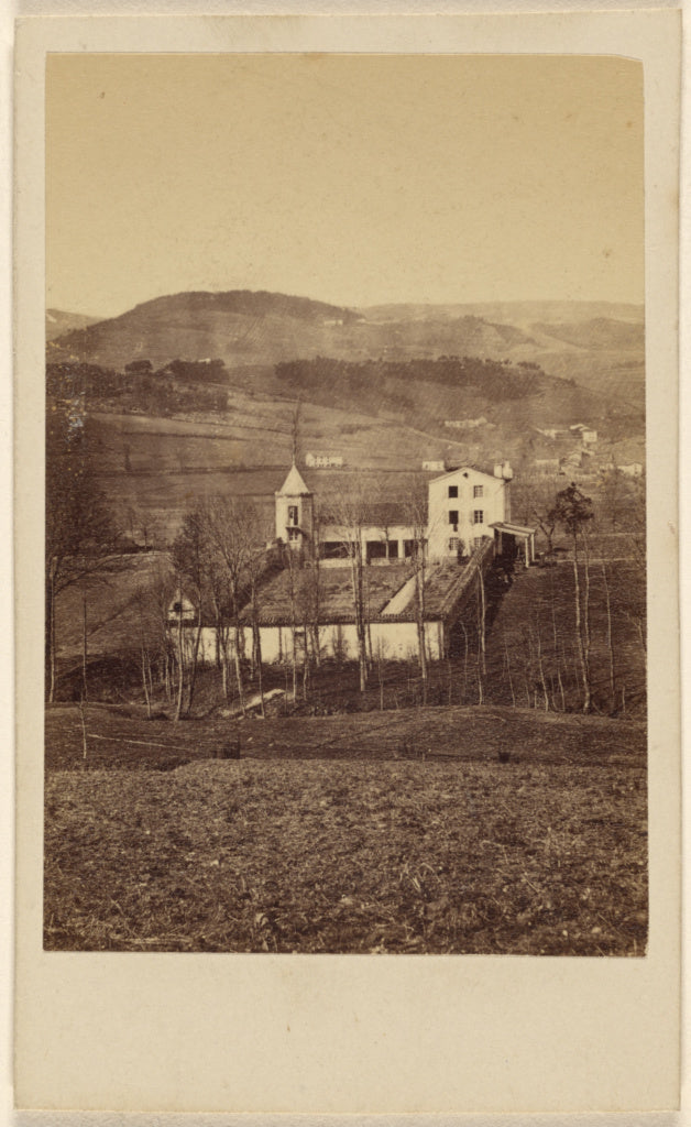 Unknown:[Unidentified country villa, Europe],16x12