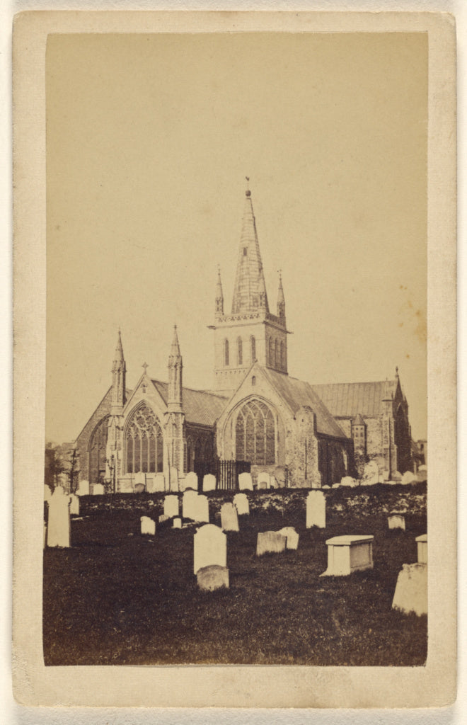 John Greaves Nall:[Church at Great Yarmouth, England], Poster Print Wall Art