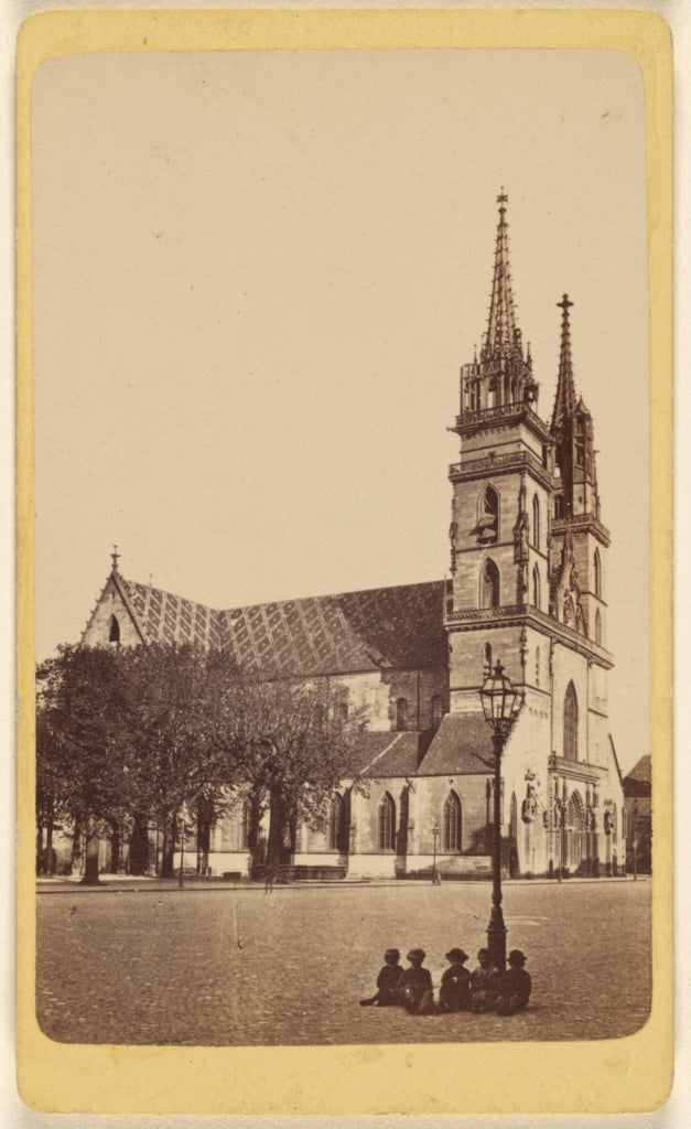 Varady & Company:Catherale [Basel Minster], Poster Print Wall Art