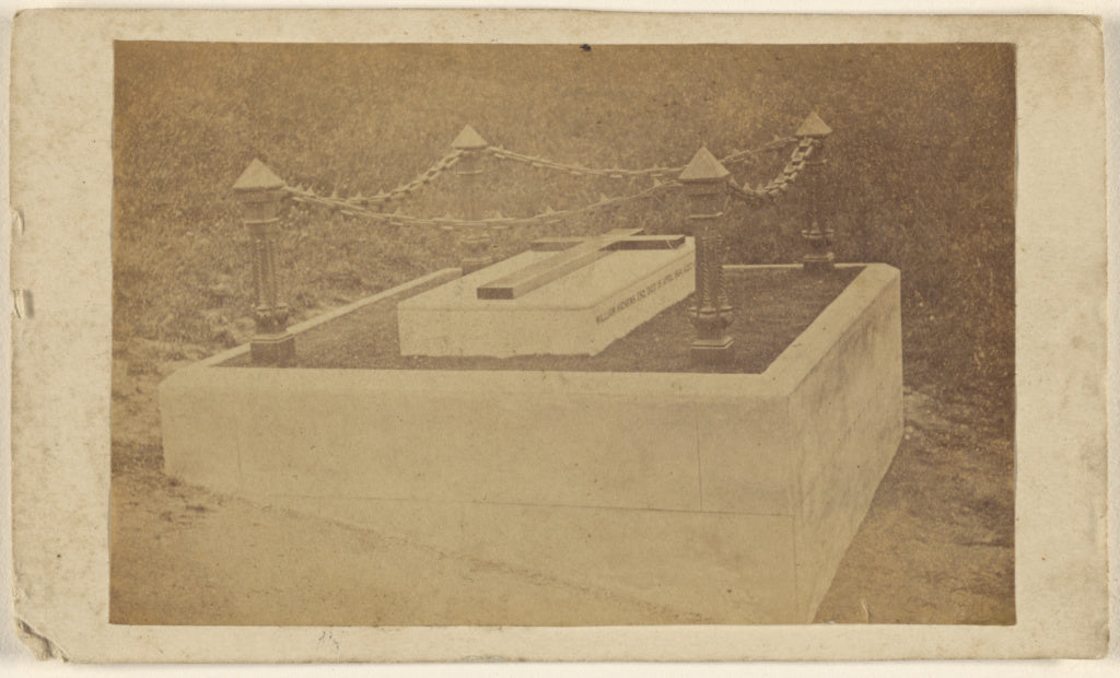 Unknown:[Gravesite of William Hichens, Esq., Died 15 April 1, Poster Print Wall Art