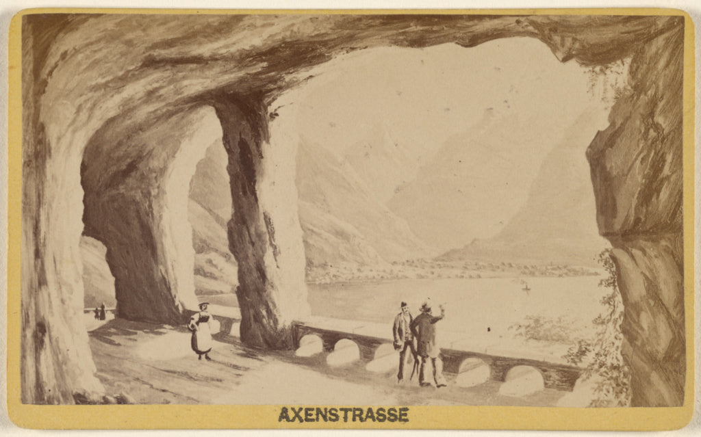 Unknown:Axenstrasse, Poster Print Wall Art