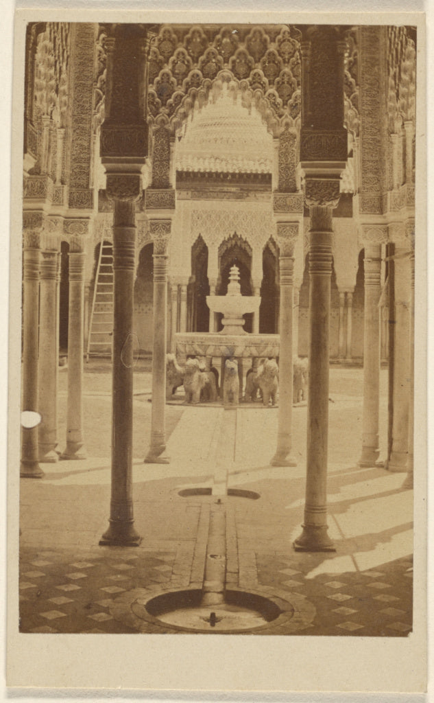 Unknown:[Court of the Lions, the Alhambra], Poster Print Wall Art