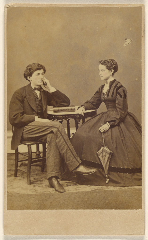 S.G. Sheaffer & Company:[Unidentified couple seated: man wit,16x12