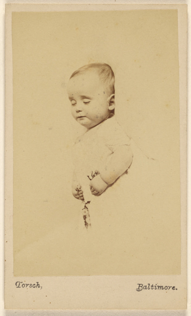 Henry F. Torsch, Jr.:[Baby sleeping], Poster Print Wall Art