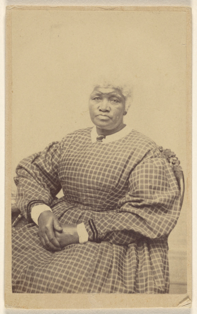 H.J. Reed:[Unidentified black woman with white hair, seated],16x12"(A3)Poster