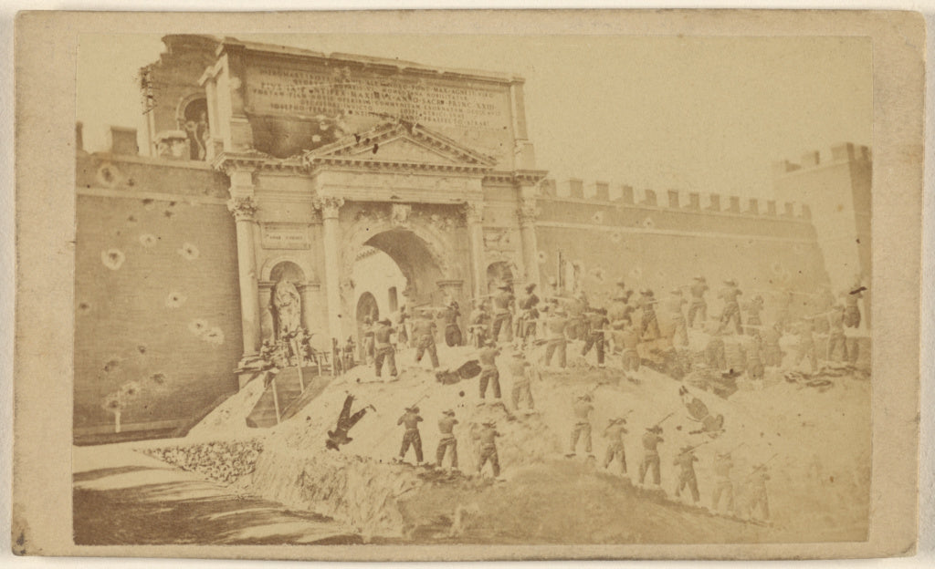 Unknown maker, Italian:Porta Pia, Poster Print Wall Art