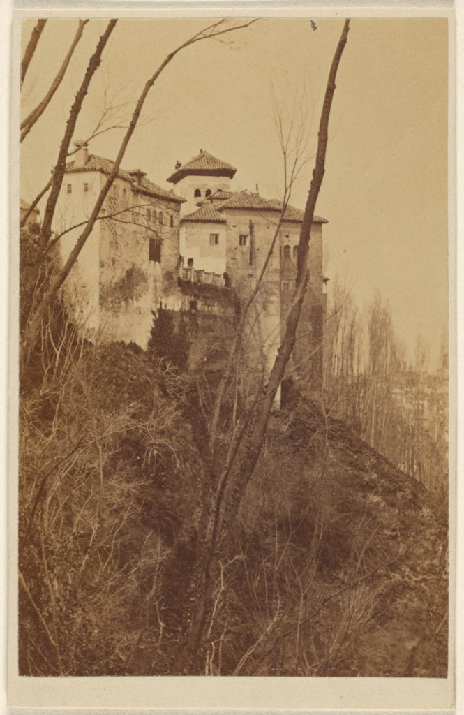 Unknown:[Close view of The Alhambra, Granada, Spain], Poster Print Wall Art