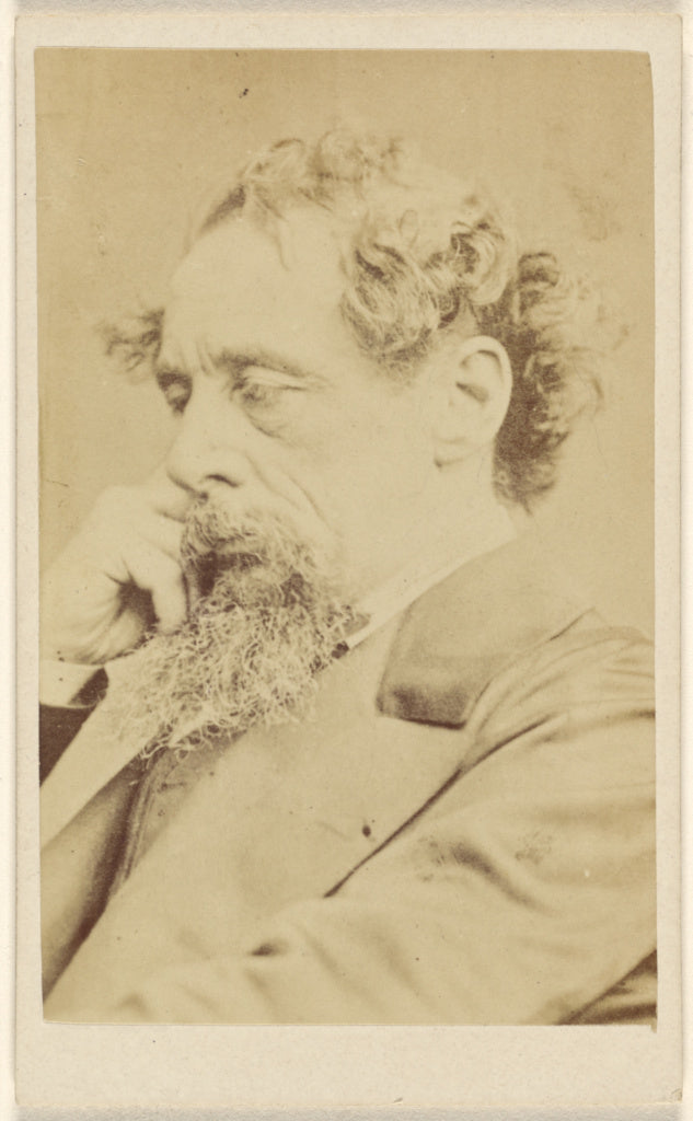 Unknown maker, British:[Charles Dickens], Poster Print Wall Art