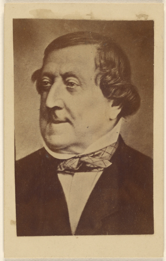 Unknown:[Gioachino Antonio] Rossini (1792 - 1868), Poster Print Wall Art