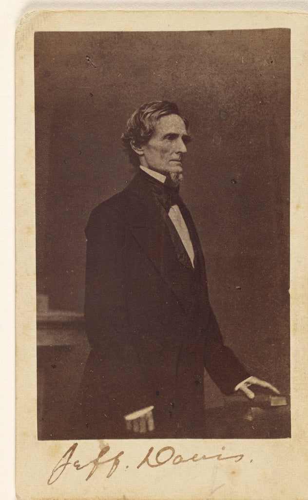 Mathew B. BradyStudio of:[Jefferson Davis], Poster Print Wall Art