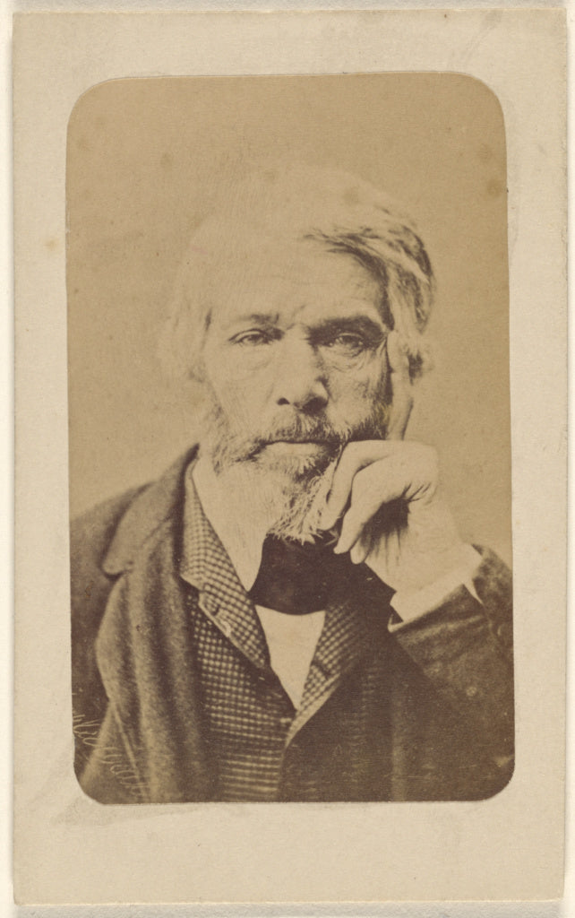 Unknown maker, British:[Thomas Carlyle, 1795 - 1881], Poster Print Wall Art