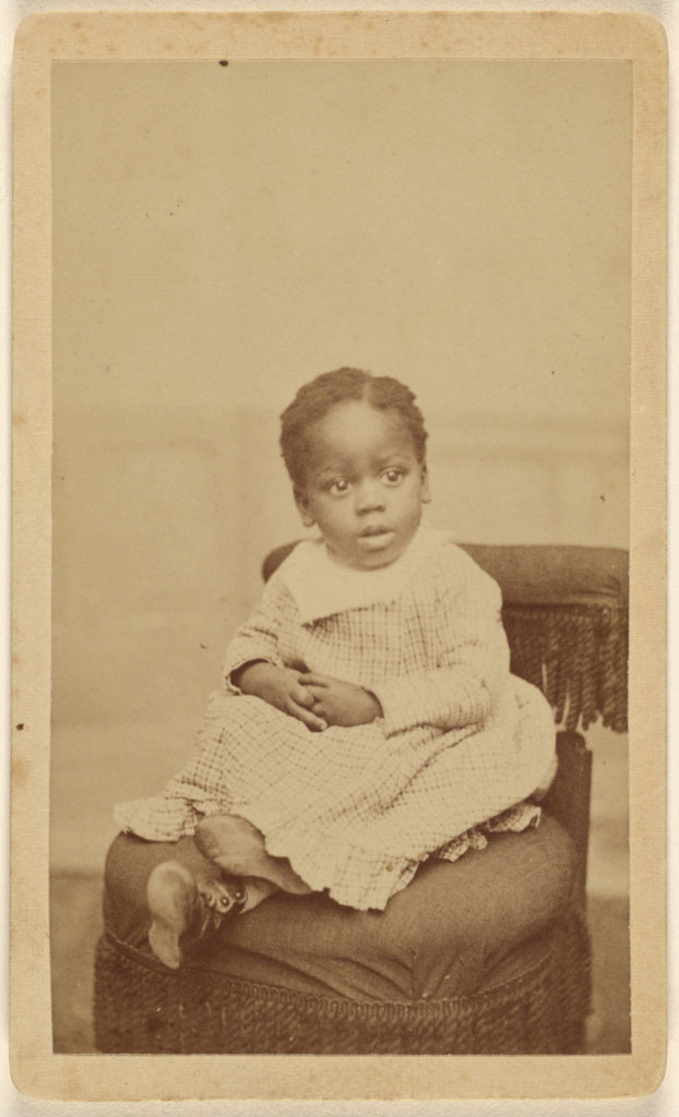 Wing Taber:[Unidentified black child, seated],16x12"(A3)Poster