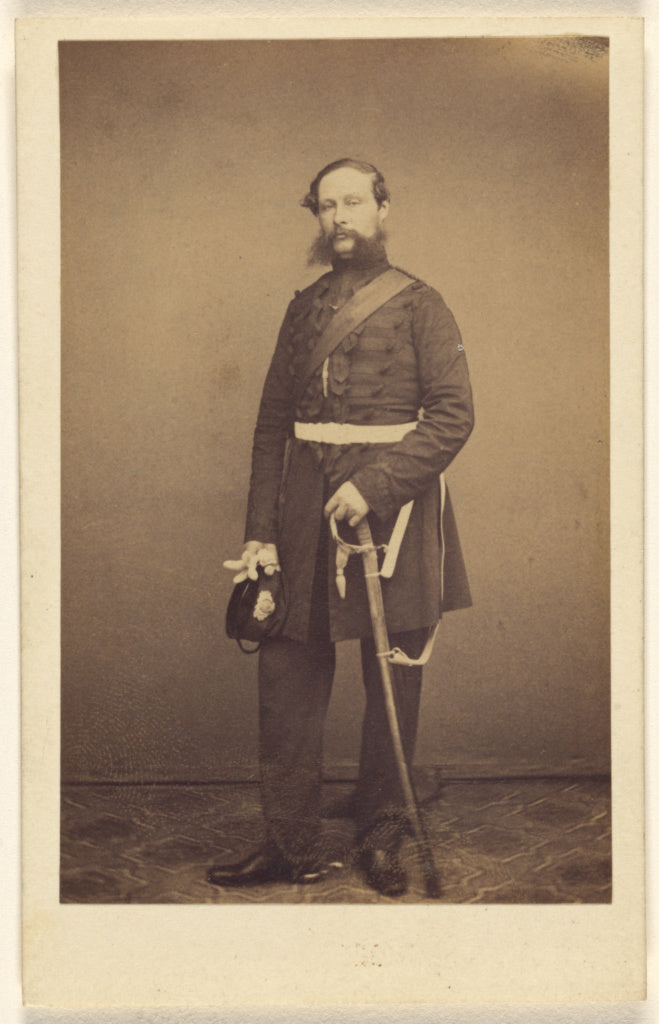 Maull & Polyblank:[Man dressed in military uniform], Poster Print Wall Art