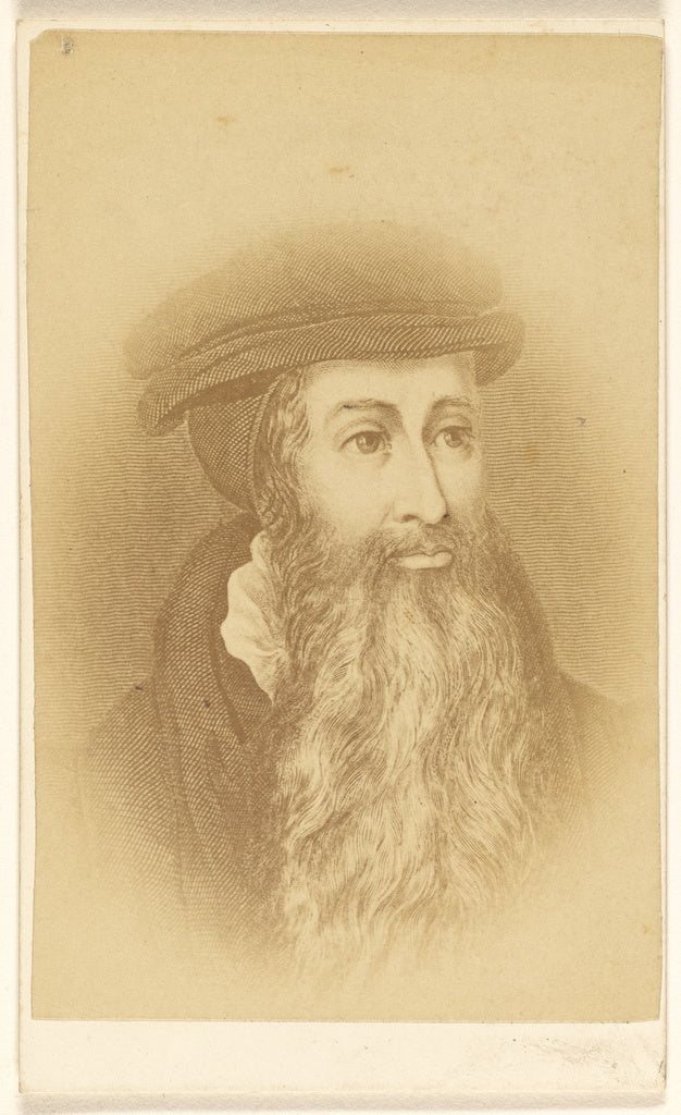 A. Elliott:John Knox [copy of a painting], Poster Print Wall Art