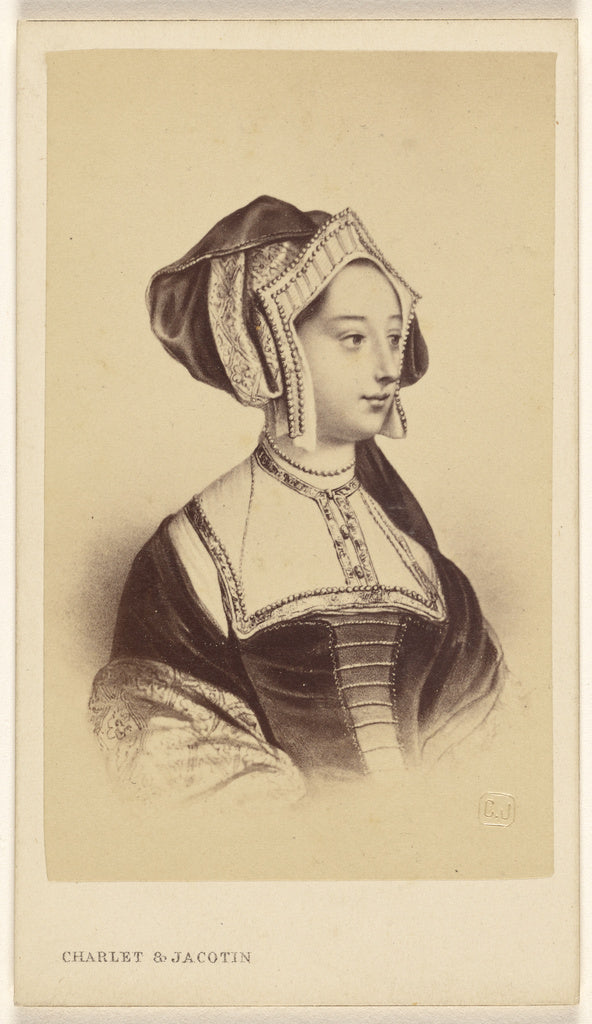 Charles Jacotin:Anne de Boleyn [copy of a work of art],16x12"(A3)Poster