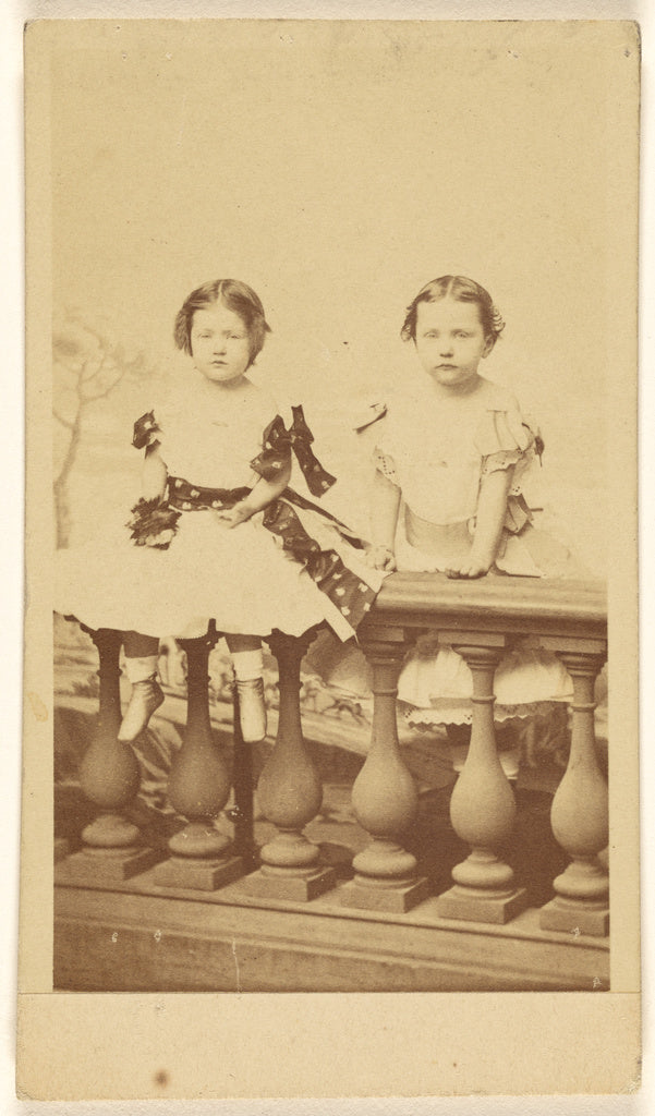 Charles DeForest Fredricks:[Two unidentified little girls po,16x12