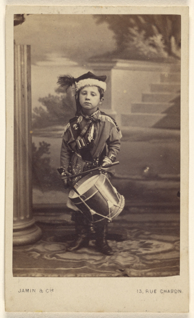 Jamin & Cie:[Little boy in uniform], Poster Print Wall Art