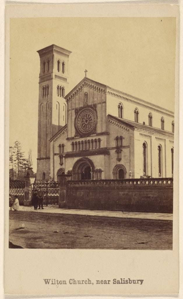 Unknown maker, British:Wilton Church, near Salisbury., Poster Print Wall Art
