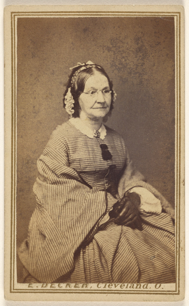 Edgar Decker:Mrs. or ("Miss"?) John Ransam?, Poster Print Wall Art