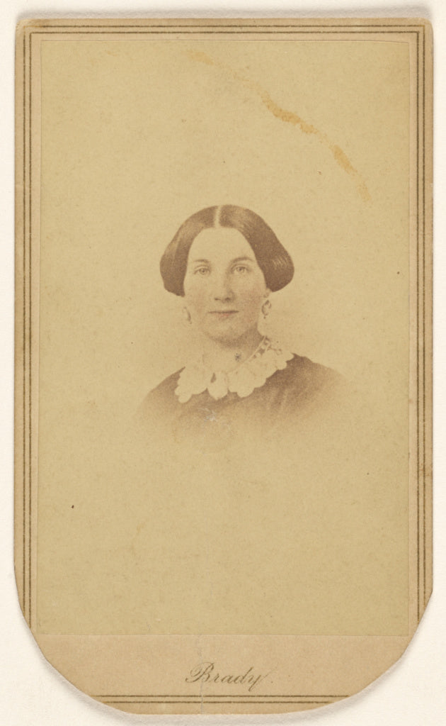 Mathew B. Brady:Mrs. Gus. Mother's Grandmother. My gt. grand,16x12