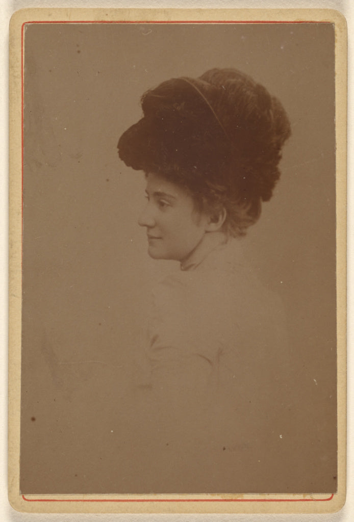 Unknown maker, American:Emily Webendorfer. Oct. 1899., Poster Print Wall Art