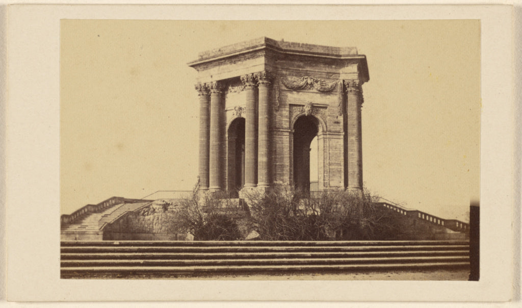 Unknown:[Unidentified large monument or pavilion], Poster Print Wall Art