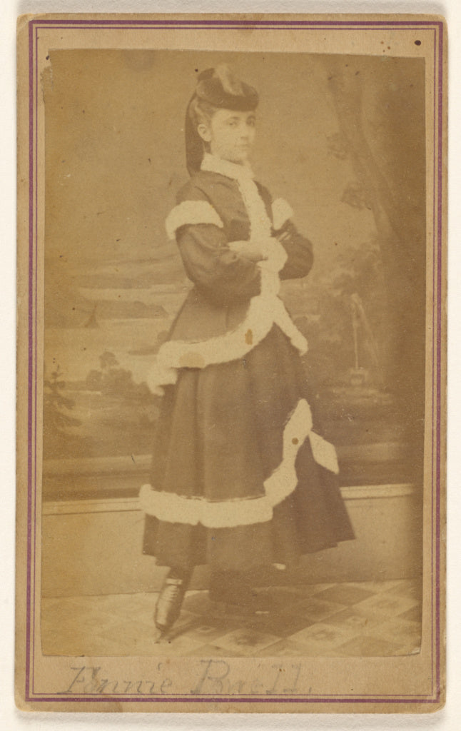 B.T. Biffar:Fannie Brell., Poster Print Wall Art