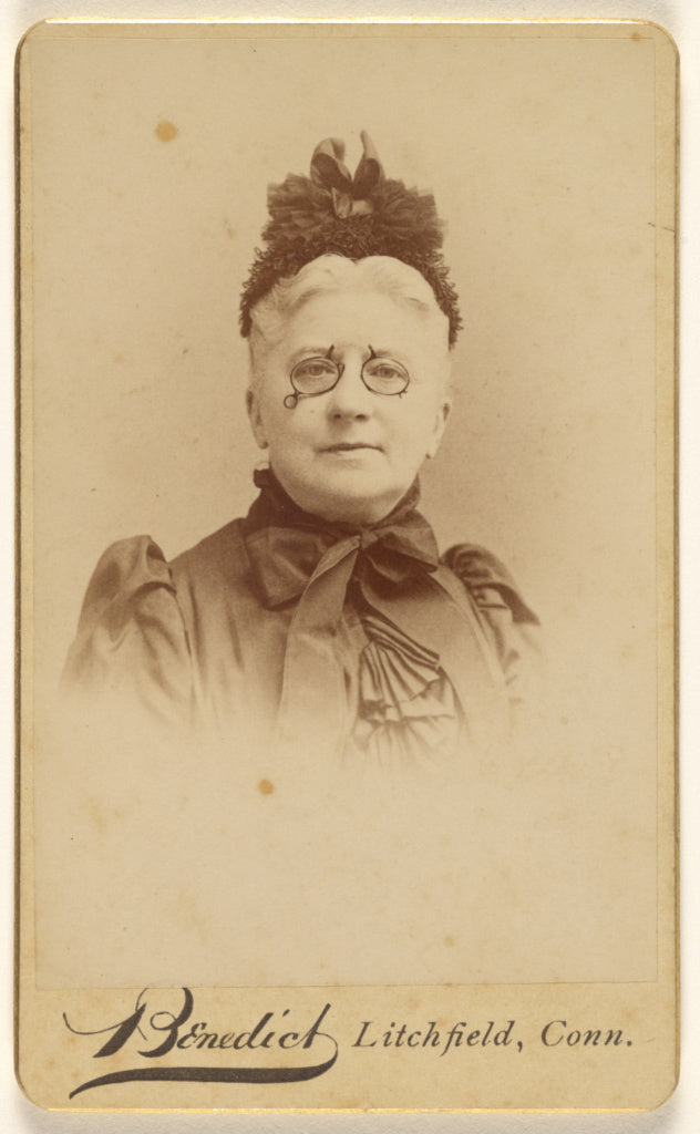 N.D. Benedict:Mrs. Mac Martin, Poster Print Wall Art