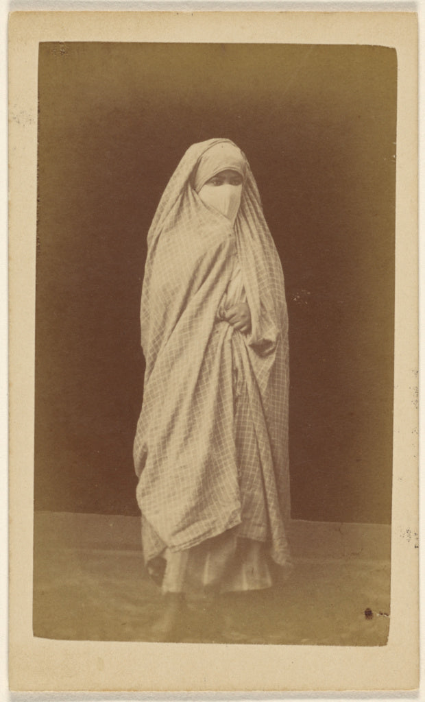 Claude-Joseph Portier:[Unidentified Algerian woman wearing a,16x12