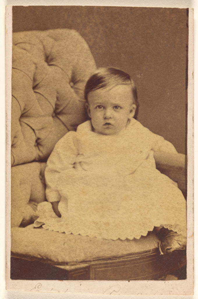 W.P. Egbert:[Unidentified baby seated in a chair],16x12"(A3)Poster