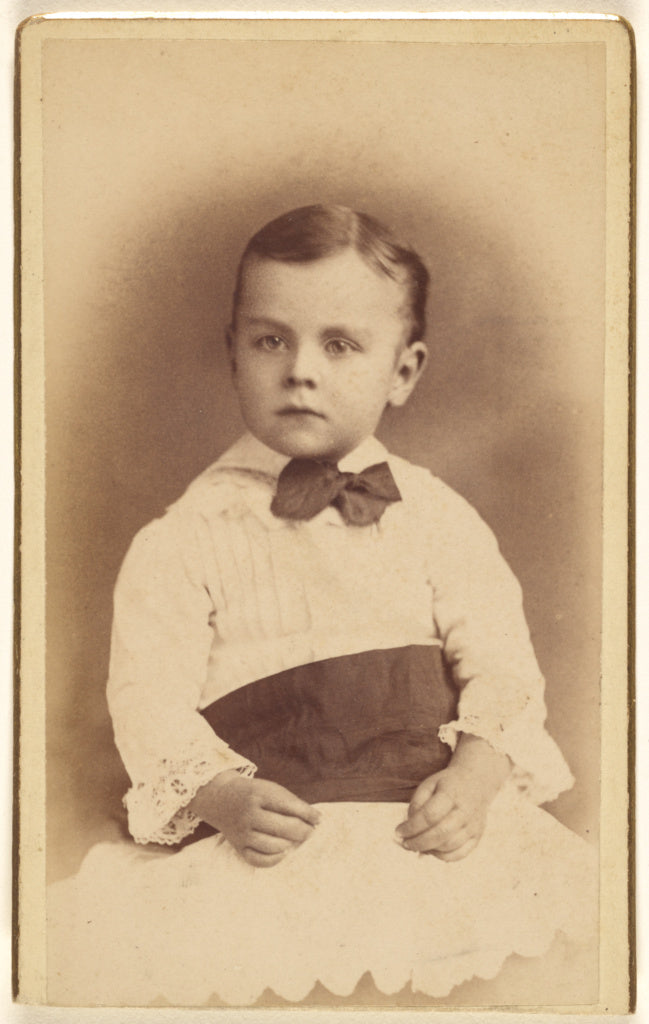 Hastings & White & Fisher:[Unidentified little boy wearing a,16x12"(A3)Poster