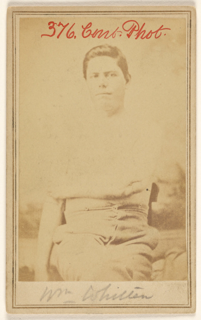 William H. BellAttributed to:Wm. Whitten [Civil War victim], Poster Print Wall Art