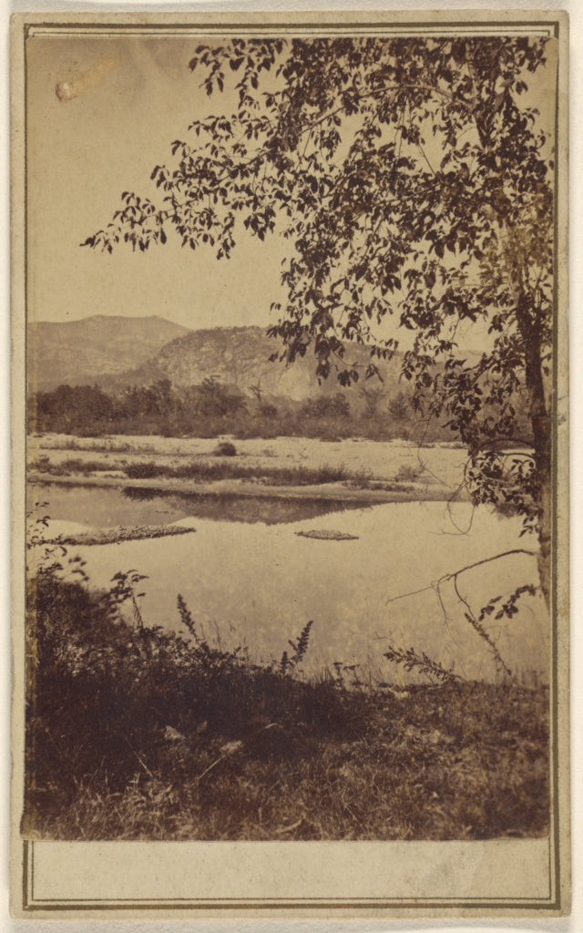 Unknown maker, American:White Horse Ledge from Sac[ramento] ,16x12"(A3)Poster