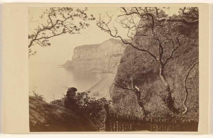 Brown & Wheeler:Shanklin Beach & Cliffs,16x12