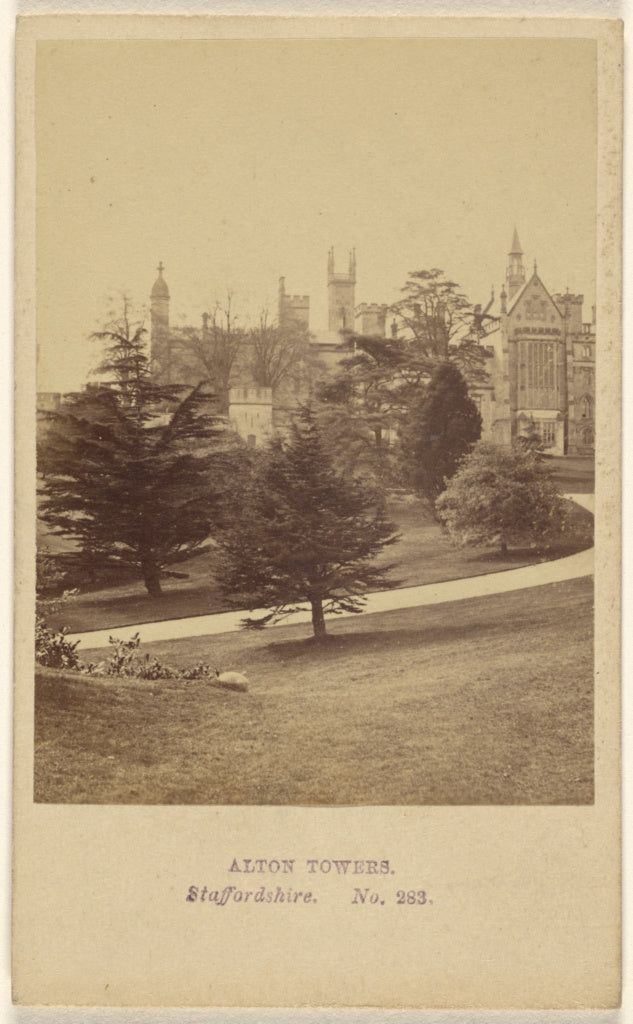 Manchester Photographic Company:Alton Towers Staffordshire. , Poster Print Wall Art