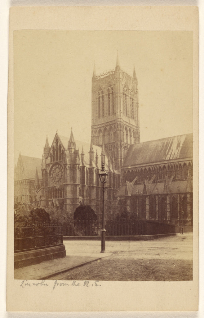 A.W. Bennett:Lincoln from the N.E., Poster Print Wall Art
