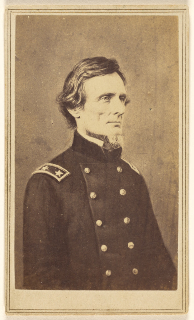 Charles DeForest Fredricks:[Jefferson Davis] (1808 - 1889), Poster Print Wall Art