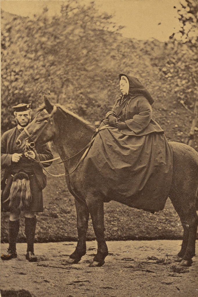 George Washington Wilson:The Queen, Balmoral, 1863.,16x12