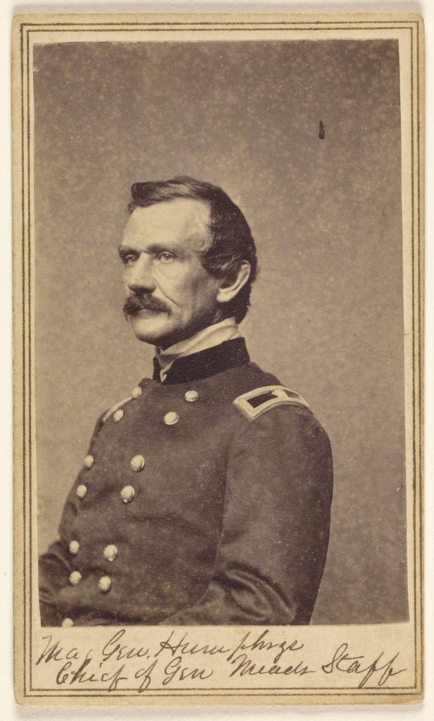 Mathew B. BradyStudio of:Maj. Gen. [Andrew Atkinson] Humphre, Poster Print Wall Art