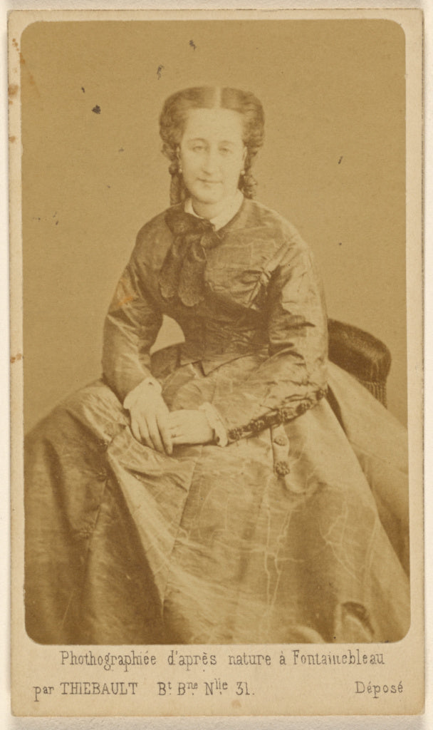 E. Thiébault:[Eugenie or Marie Eugenie Montijo de Guzman, E, Poster Print Wall Art