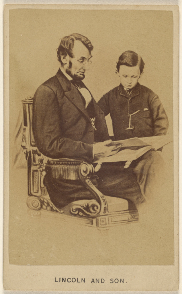 Unknown maker, American:Lincoln and Son,16x12