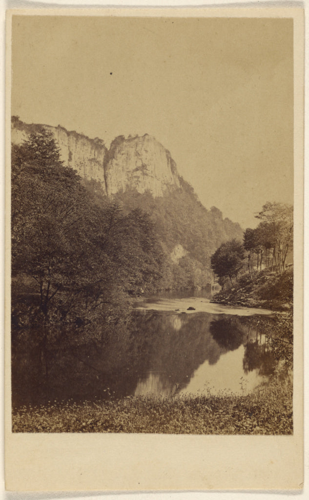 Unknown maker, British:High Tor Matlock, Poster Print Wall Art