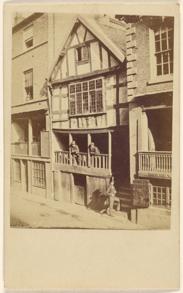 Minshull & Hughes:[God's Providence House, Chester], Poster Print Wall Art