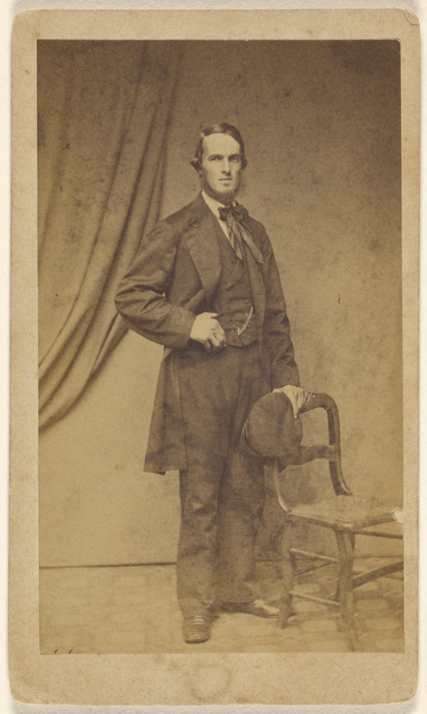 Unknown maker, American:Mr. J.J. Harvey, Poster Print Wall Art