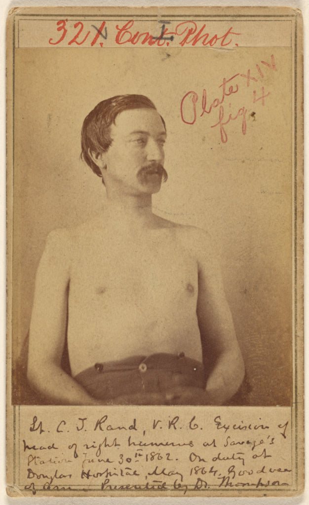W. Thompson:[Lt. C.T. Rand, V.R.G., Civil War victim],16x12